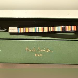 Paul Smith signature stripe cellphone strap - Japan